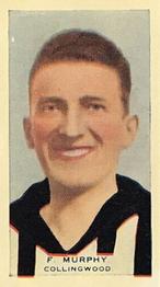 1933 Hoadley's Victorian Footballers #7 Frank Murphy Front